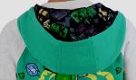 Minecraft Hoodie Jacket 4 5 6 7 8 10 12 Boys Creeper Sweatshirt Embroidered Zip