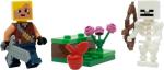 LEGO Minecraft: Hero Minifigure with Skeleton and Apple - 6+