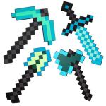 4 Pack Kids Game Role-Play Toy Weapon Set-Sword Axe Pickaxe and Shovel,Perfect Toy Weapons Gift for Halloween Christmas and Parties