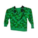 Kids Minecraft Zippered Hoodie Size X Small