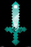 Minecraft - Diamond Sword Poster