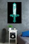 Minecraft - Diamond Sword Poster
