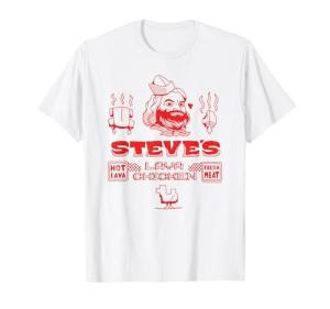 Minecraft Steve's Lava Chicken Restaurant Tee