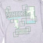 Bioworld Minecraft Create Explore Survive Boy's 3-Pack Crew Neck Long Sleeve Shirts-XS (4/5)