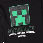 Bioworld Minecraft Create Explore Survive Boy's 3-Pack Crew Neck Long Sleeve Shirts-XS (4/5)