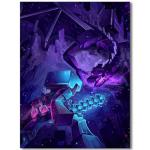 Hilycen Minecraft Poster For Fans Kids Gifts-Game Minecraft Posters Canvas Prints Picture For Teen Boy Girls Room Bedroom Wall Decor