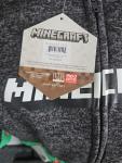 MINECRAFT 2 Piece Hoodie Sweatshirt & Jogger Pants Set SIZE 18 Dark Gray NEW NWT