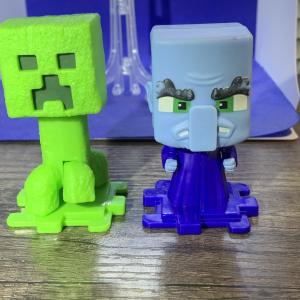 2025 McDonald's Minecraft Movie Happy Meal Toy #6 Creeper Brand New & Evoker