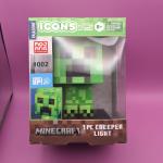 Minecraft Paladone Icons Lot of 3 Steve Creeper Axolotl Light