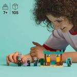 Bundle of LEGO Minecraft The Illager Desert Patrol + The Nether Lava Battle Building Sets - Minecraft Toys for Kids, Boys & Girls Ages 6-7 - Gift Idea for Birthdays - W/ 8 Minifigures - 21267 + 21266