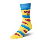 Odd Sox – Swedish Fish 3-Pack Gift Box – Crew Socks with Candy Graphic – Fun Collectible – Comfy Polyester Blend – Perfect Holiday or Birthday
