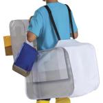 Disguise Minecraft Chicken Jockey Ride On Costume, Official Minecraft Costume Outfit with Easy Set Up, One Size Child