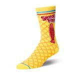 Odd Sox – Swedish Fish 3-Pack Gift Box – Crew Socks with Candy Graphic – Fun Collectible – Comfy Polyester Blend – Perfect Holiday or Birthday