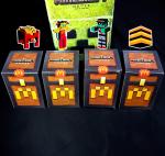 McDonald's Minecraft 2025 Adult Meal Lot - 4 SEALED Figures CIB & Creeper Box