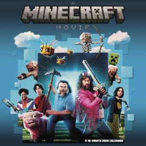 2026 Minecraft Movie Wall Calendar