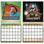 2026 Minecraft Movie Wall Calendar