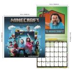 2026 Minecraft Movie Wall Calendar