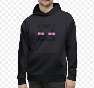 Minecraft Enderman Adult Men's Hoodie Sweatshirt Large