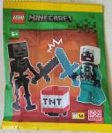 LEGO Minecraft: Wither Skeleton Minifigure with Ender Explorer and TNT - 6+