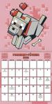 2025 Minecraft Wall Calendar (Bilingual French) (English and French Edition)