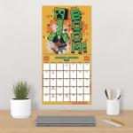 2025 Minecraft Wall Calendar (Bilingual French) (English and French Edition)