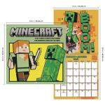 2025 Minecraft Wall Calendar (Bilingual French) (English and French Edition)