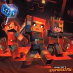 Minecraft Boy's Sublimated Long Sleeve Pullover Hoodie for Kids and Teens (Black/Green, Size 14/16)