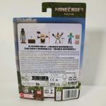 A Minecraft Movie Zombie Cobblestone & Oak Wood Block 4" Figure Mattel 2025 New