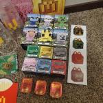 Minecraft McDonald’s 2025 Toy Set 1–12 w/ Boxes, Cups & Nether Sauce