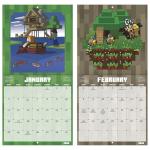 2026 Minecraft Mini Wall Calendar