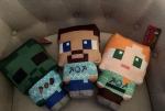 Minecraft Plush Lot 3 Pcs