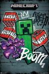 Minecraft - Creeper Do Not Enter Wall Poster, 19L" x 13W", Premium Unframed Version