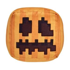 Minecraft Carved Pumpkin Plush Character, 8-inch Collectible Soft Doll Inspired by The Video Game