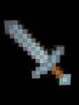 Minecraft Diamond Sword Lightbox