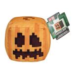Minecraft Carved Pumpkin Plush Character, 8-inch Collectible Soft Doll Inspired by The Video Game