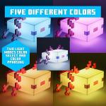 Minecraft Axolotl Light with Five Color Modes