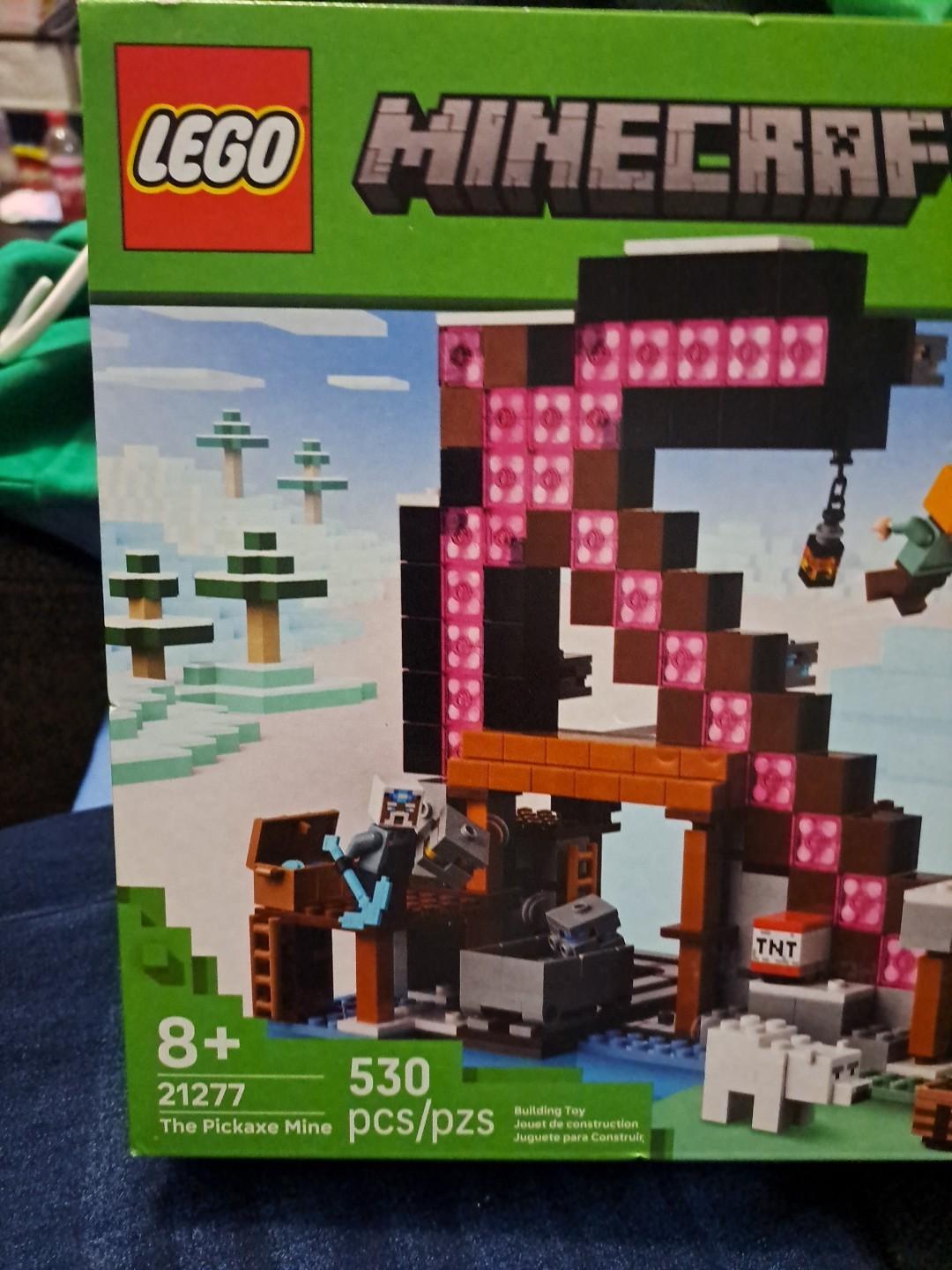 LEGO Minecraft Pickaxe Mine Building Set
