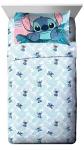 Jay Franco Disney Lilo & Stitch Floral Fun 7 Piece Full Bed Set - Includes Reversible Comforter & Sheet Set Bedding - Super Soft Fade Resistant Microfiber - (Official Disney Product)