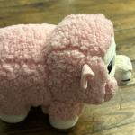 NEW w/  Tag Minecraft Movie Pink Sheep Plush Stuffed Animal Toy Official Mojang