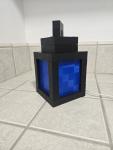 Minecraft Lantern- Will message for light color after purchase. Yellow Or Blue