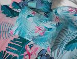 Jay Franco Disney Lilo & Stitch Floral Fun 7 Piece Full Bed Set - Includes Reversible Comforter & Sheet Set Bedding - Super Soft Fade Resistant Microfiber - (Official Disney Product)