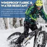 Bruvoalon Winter Gloves for Women & Men, 3M Thermal Insulation, Lycra Fabric, Touchscreen, Anti-Slip, Black, XL