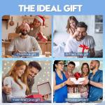 Bruvoalon Winter Gloves for Women & Men, 3M Thermal Insulation, Lycra Fabric, Touchscreen, Anti-Slip, Black, XL