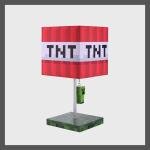 Minecraft TNT Table Lamp (Includes LED Light Bulb)