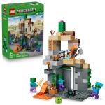 LEGO Minecraft Zombie Dungeon Building & Pretend Play Toy for Boys & Girls - Video Game Playset & Toy Figures for Kids, Ages 8+ - W/Wandering Wastelands Minifigure - Gift Idea for Birthdays - 21587