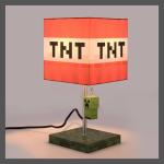 Minecraft TNT Table Lamp (Includes LED Light Bulb)