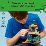 LEGO Minecraft Zombie Dungeon Building & Pretend Play Toy for Boys & Girls - Video Game Playset & Toy Figures for Kids, Ages 8+ - W/Wandering Wastelands Minifigure - Gift Idea for Birthdays - 21587