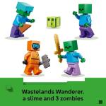 LEGO Minecraft Zombie Dungeon Building & Pretend Play Toy for Boys & Girls - Video Game Playset & Toy Figures for Kids, Ages 8+ - W/Wandering Wastelands Minifigure - Gift Idea for Birthdays - 21587