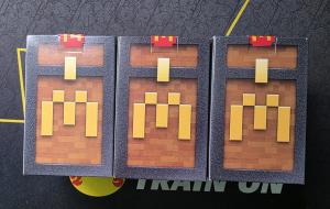 3x [SEALED] 2025 McDONALD'S Minecraft Happy Meal Toy Factory NEW