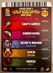***PICK ONE*** RARE Minecraft Dungeons Arcade Series 3 HERO FOIL Cards